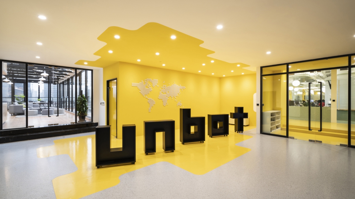 Unbot中國上海辦公室裝修設計2600㎡